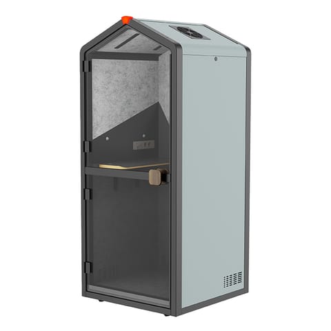 ⁨Mobilna kabina akustyczna Spacetronik SPE-POD03BN⁩ w sklepie Wasserman.eu