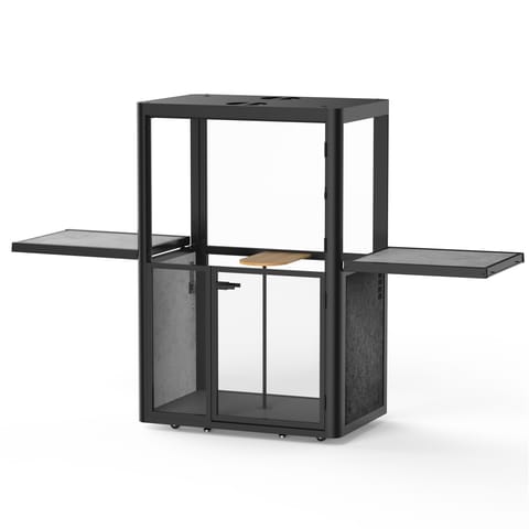 ⁨Dwuosobowa kabina akustyczna Spacetronik SPE-POD21⁩ w sklepie Wasserman.eu