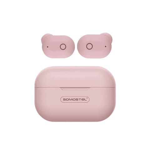 Słuchawki Bluetooth Somostel Earbuds J58 TWS Różowy w sklepie Wasserman.eu