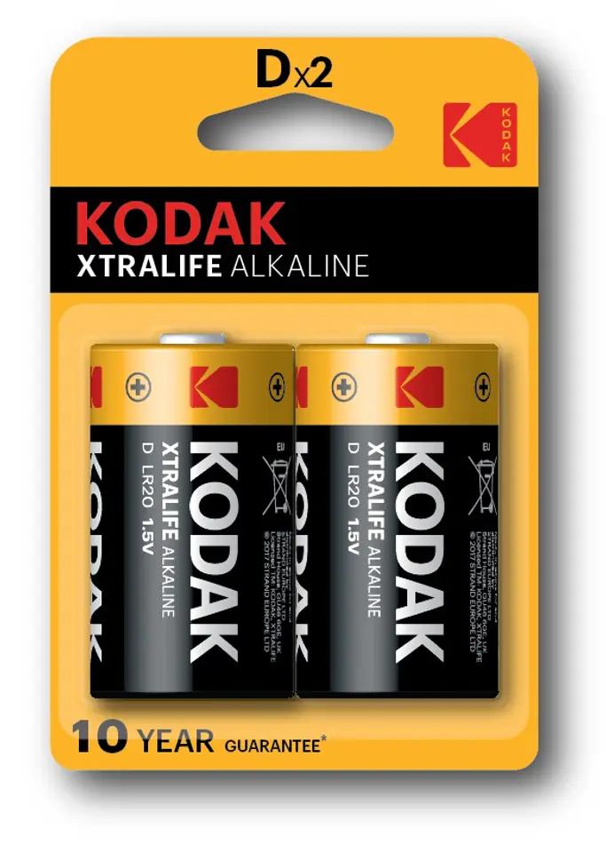 ⁨Kodak KDXLR20PB2 Single-use battery D Alkaline⁩ at Wasserman.eu