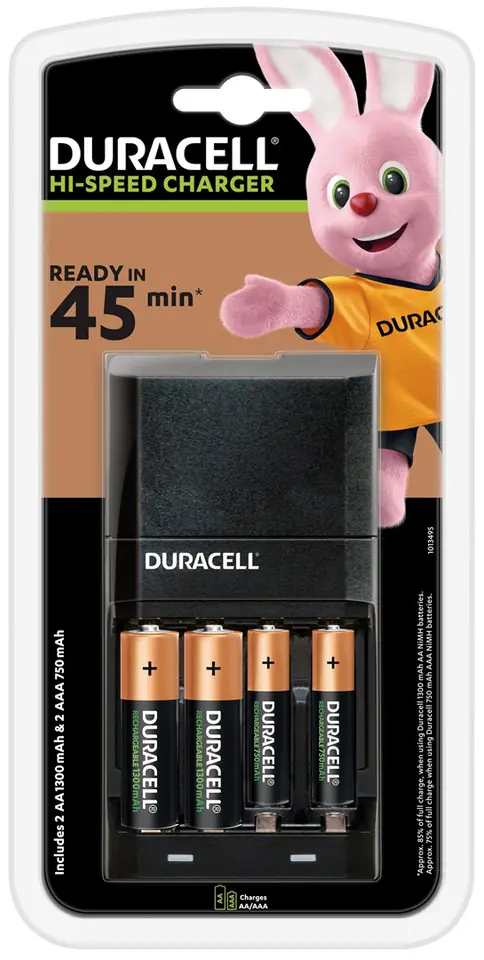 ⁨Ładowarka DURACELL do akumulatorów CEF27 + aku 4szt⁩ w sklepie Wasserman.eu