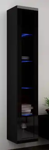 ⁨Cama Glass-case VIGO '180' 180/40/30 black/black gloss⁩ at Wasserman.eu