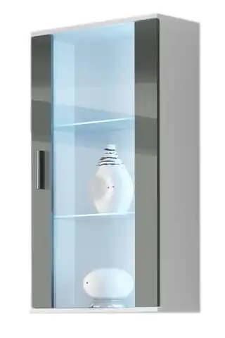⁨Cama hanging display cabinet SOHO white/grey gloss⁩ at Wasserman.eu