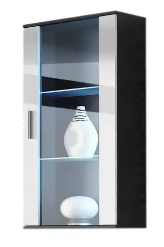 ⁨Cama hanging display cabinet SOHO black/white gloss⁩ at Wasserman.eu