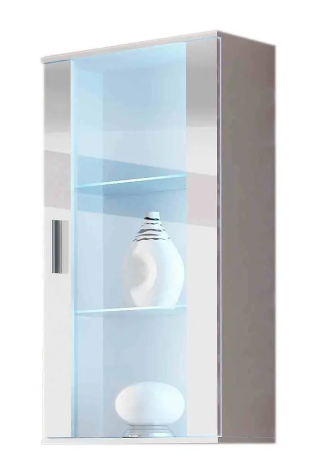 ⁨Cama hanging display cabinet SOHO white/white gloss⁩ at Wasserman.eu