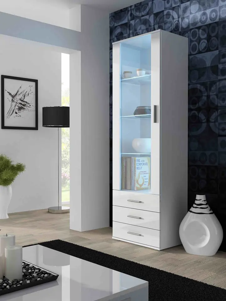 Witryna SOHO S1 biały/ biały połysk w sklepie Wasserman.eu