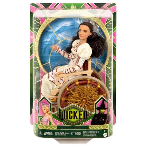 ⁨Wicked Lalka modowa Nessarose na wózku inwalidzkim⁩ w sklepie Wasserman.eu