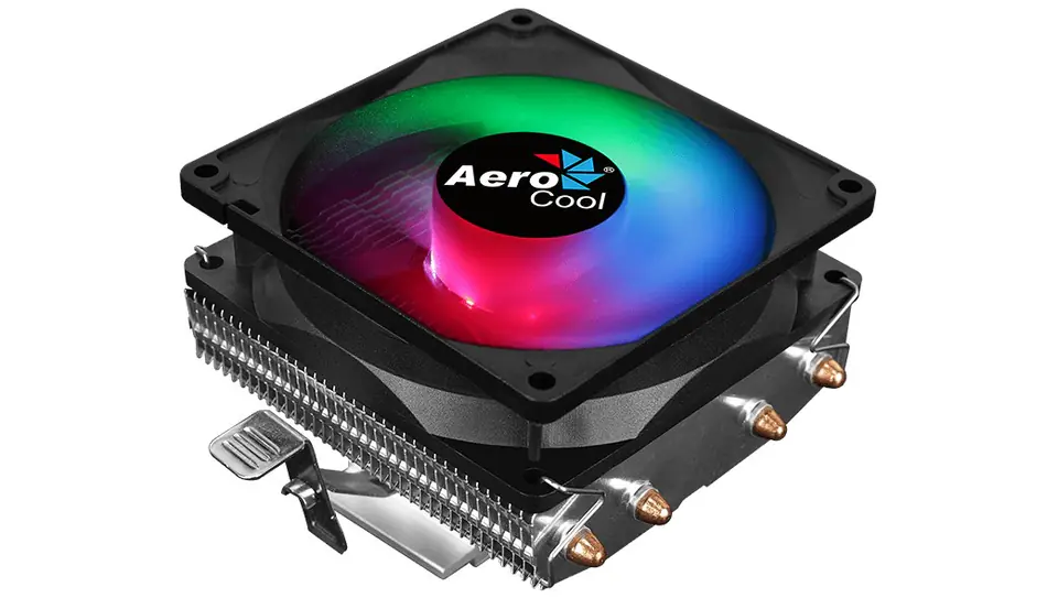 ⁨Aerocool Air Frost 4 Processor Cooler 9 cm Black⁩ at Wasserman.eu