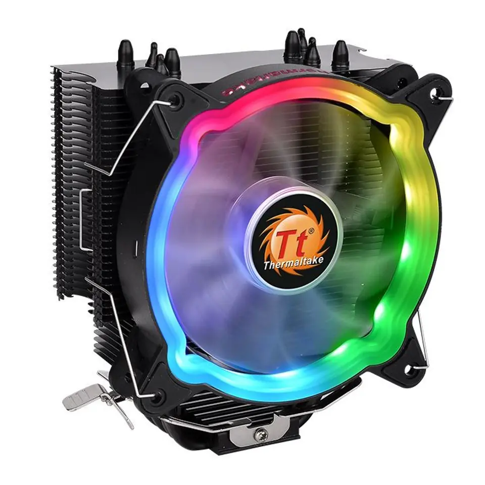 ⁨Wentylator do procesora Thermaltake UX 200 ARGB CL-P065-AL12SW-A (AM2, AM2+, AM3, AM3+, AM4, FM1, FM2, LGA 1150, LGA 1151, LGA 1155, LGA 1156, LGA 775)⁩ w sklepie Wasserman.eu