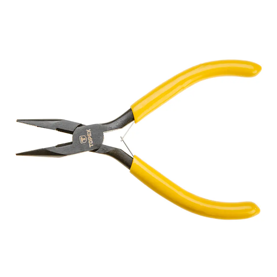 ⁨Precision pliers elongated straight 125 mm⁩ at Wasserman.eu