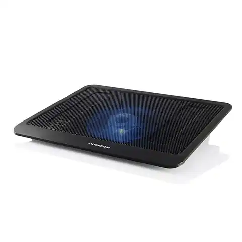 ⁨Modecom CF13 notebook cooling pad 35.6 cm (14") Black⁩ at Wasserman.eu