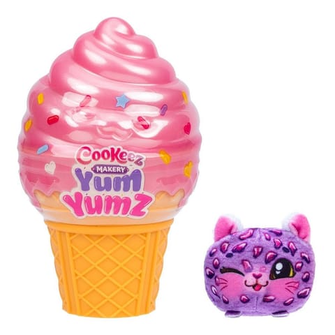 ⁨Maskotka Cookeez Makery Yum Yummz - Rożek display 18 sztuk⁩ w sklepie Wasserman.eu