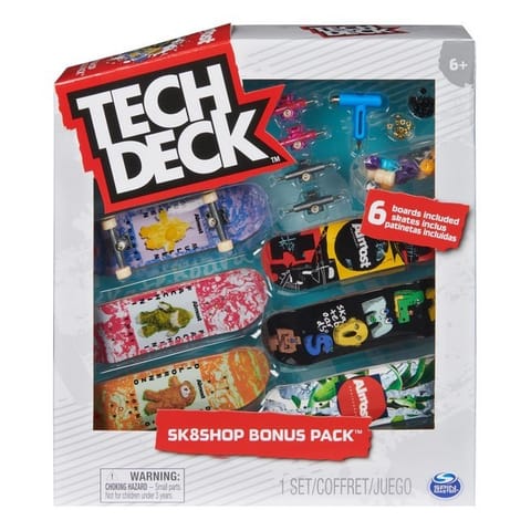 ⁨Zestaw 6 deskorolek Tech Deck Almost⁩ w sklepie Wasserman.eu