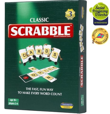 ⁨Gra Scrabble Wersja Angielska⁩ w sklepie Wasserman.eu