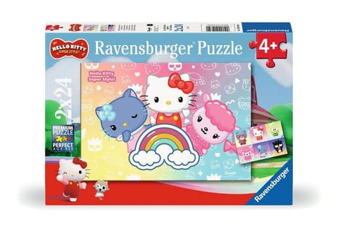 ⁨Puzzle 2x24 elementy Hello Kitty⁩ w sklepie Wasserman.eu