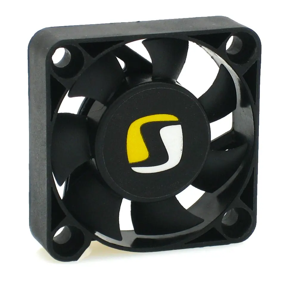 ⁨SilentiumPC Zephyr 40 Computer case Fan 4 cm Black⁩ at Wasserman.eu