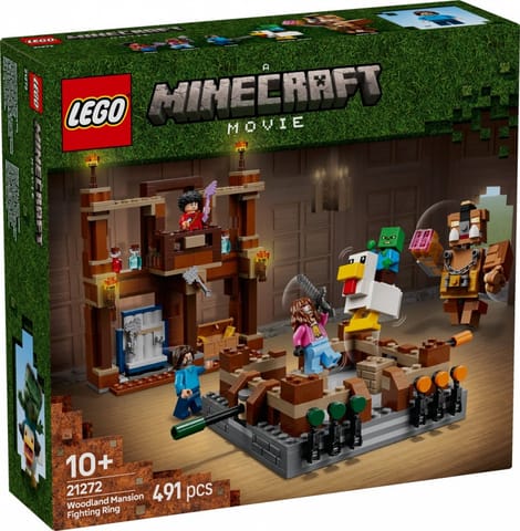 ⁨Klocki Minecraft 21272 Ring w Leśnym dworze⁩ w sklepie Wasserman.eu