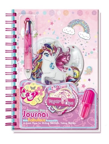 ⁨Pecoware Spiral Diary - Unicorn Rainbow⁩ at Wasserman.eu