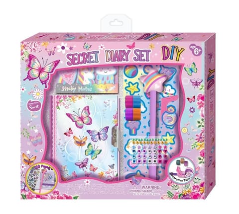 ⁨Pecoware Diary with zipper - Butterflies⁩ at Wasserman.eu