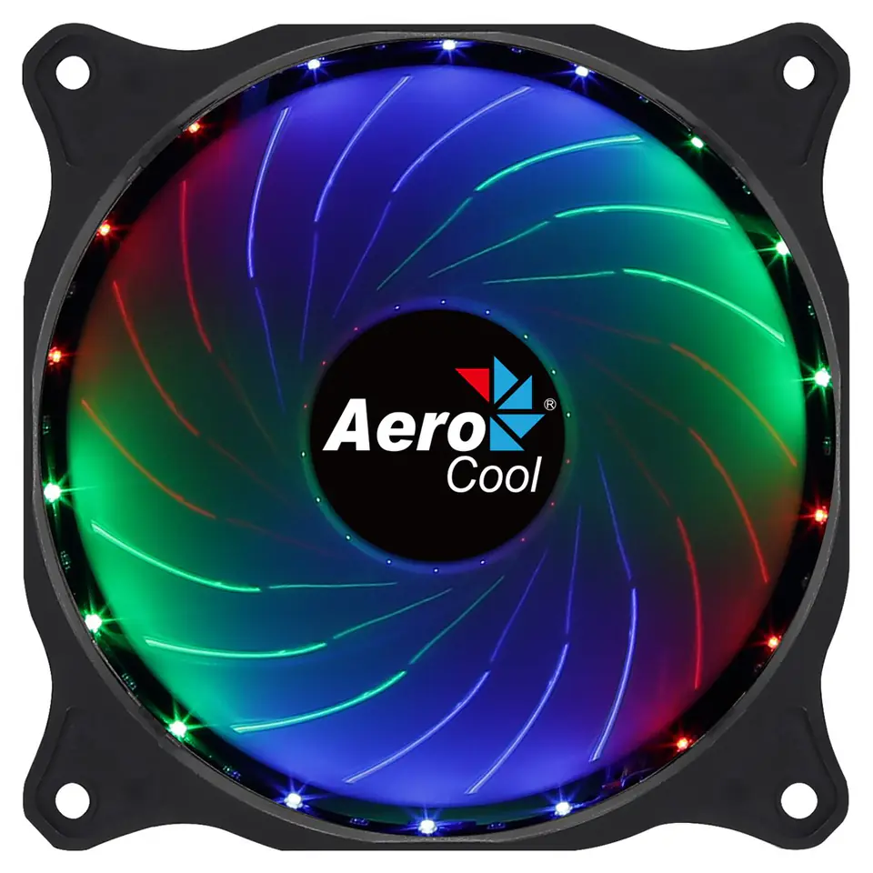 ⁨WENTYLATOR AEROCOOL PGS COSMO 12 FRGB (120mm)⁩ w sklepie Wasserman.eu