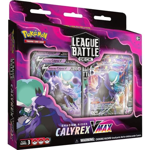 ⁨Karty TCG Shadow Rider Calyrex Vmax League Battle Deck⁩ w sklepie Wasserman.eu