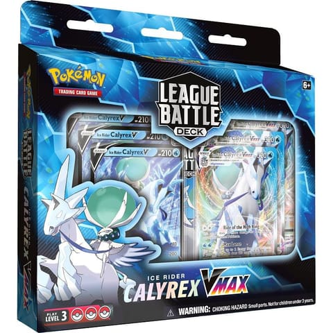 ⁨Karty TCG Ice Rider Calyrex Vmax League Battle Deck⁩ w sklepie Wasserman.eu