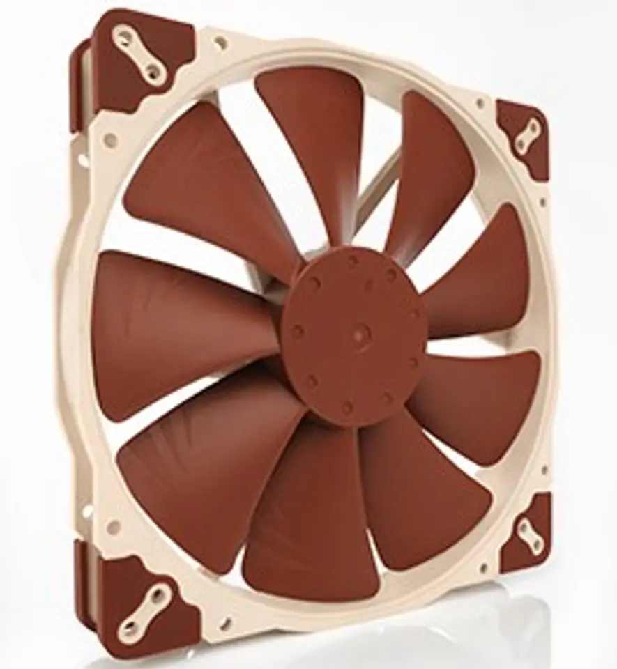 ⁨Noctua NF-A20 FLX Computer case Fan 20 cm Beige, Brown⁩ at Wasserman.eu