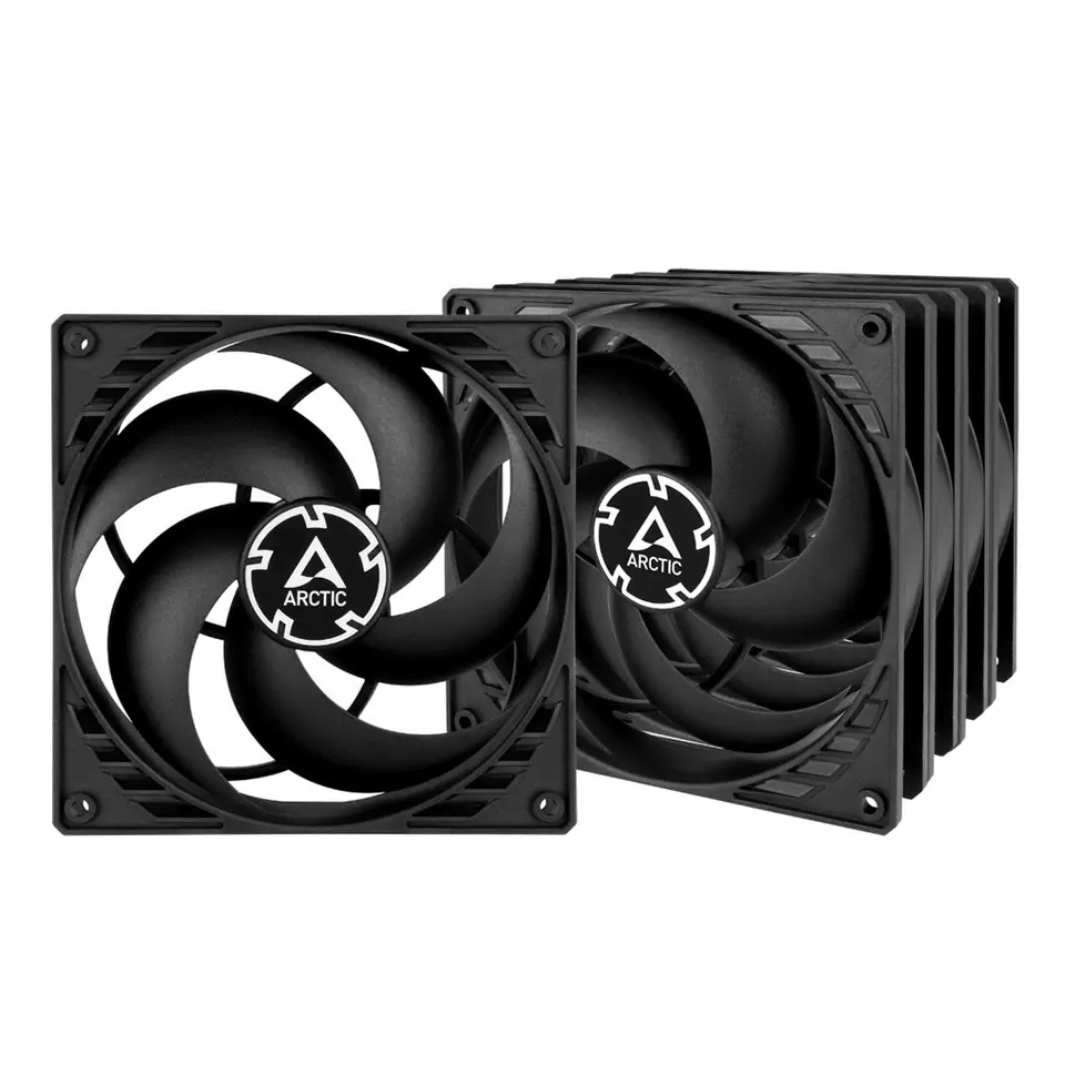 ⁨WENTYLATOR ARCTIC P14 PWM PST value Pack (black/black) 140mm Pack of 5pcs⁩ w sklepie Wasserman.eu