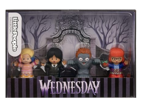 ⁨Zestaw figurek Little People Wednesday 4-pak⁩ w sklepie Wasserman.eu
