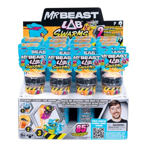 ⁨Figurki Mr Beast Lab - Rój tuba 2-pak Display 12 sztuk⁩ w sklepie Wasserman.eu