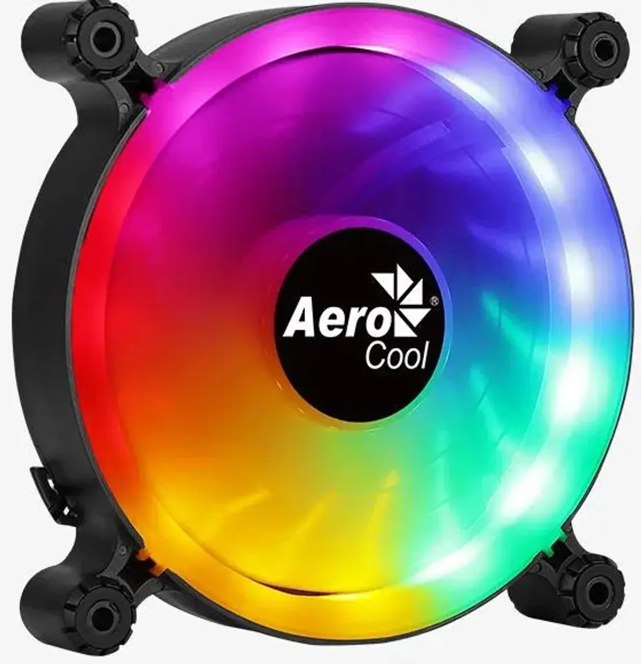 ⁨WENTYLATOR AEROCOOL PGS SPECTRO 12 FRGB (120mm)⁩ w sklepie Wasserman.eu