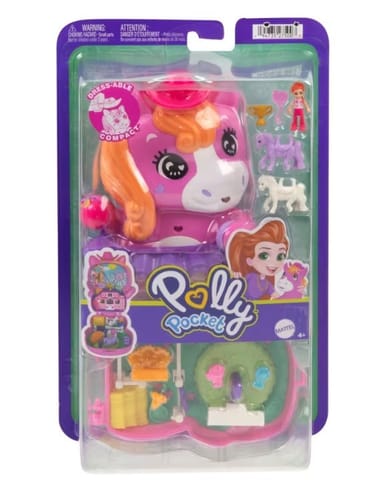 ⁨Zestaw Polly Pocket Pony Rodeo⁩ w sklepie Wasserman.eu