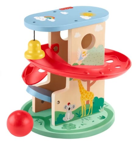 ⁨Wood Drewniany domek z kuleczką⁩ at Wasserman.eu