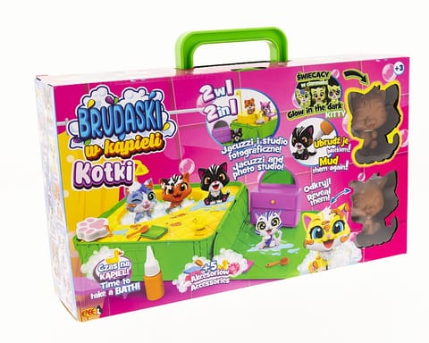 ⁨Figures set Brudaski w Kapiel Cats Jacuzzi⁩ at Wasserman.eu