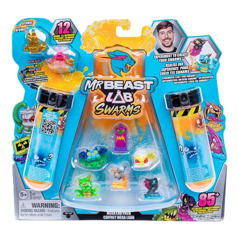 ⁨Figurki Mr Beast Lab - Rój Mega Lab 12-pak⁩ w sklepie Wasserman.eu