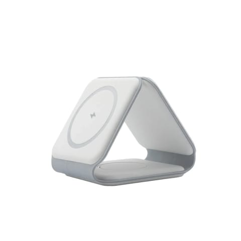 ⁨Ecobox Ładowarka Indukcyjna MagSafe 15W Biała 3w1⁩ w sklepie Wasserman.eu