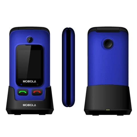⁨Telefon GSM Mobiola MB610 dla seniora z ładowarką stacją dokującą⁩ w sklepie Wasserman.eu