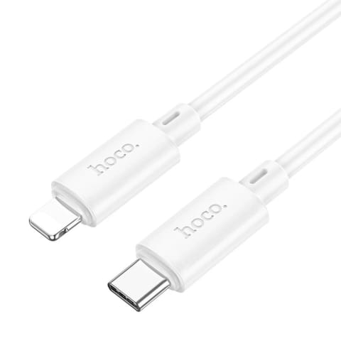 ⁨HOCO Kabel Typ C do Lightning X88 1 m Biały PD 20W Szybkie Ładowanie PVC⁩ w sklepie Wasserman.eu