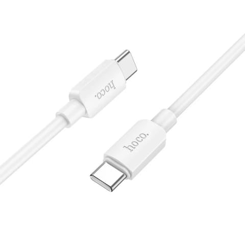⁨HOCO Kabel Typ C do Typ C X96 1 m Biały PD 60W 3A Szybkie Ładowanie⁩ w sklepie Wasserman.eu