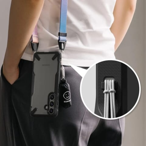 ⁨Etui do Samsung Galaxy S25 Plus Black Ringke Fusion X⁩ w sklepie Wasserman.eu