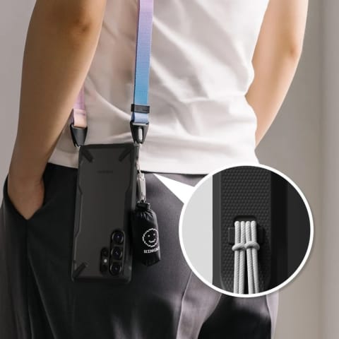 ⁨Etui do Samsung Galaxy S25 Ultra Ringke Fusion X Black⁩ w sklepie Wasserman.eu