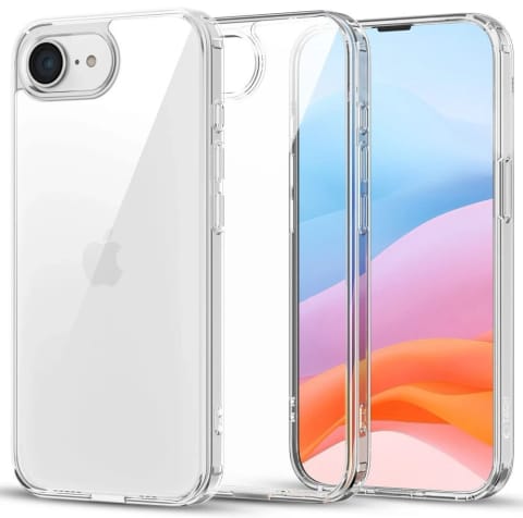 ⁨Etui do iPhone 16e Tech-Protect FlexAir Hybrid Clear⁩ w sklepie Wasserman.eu