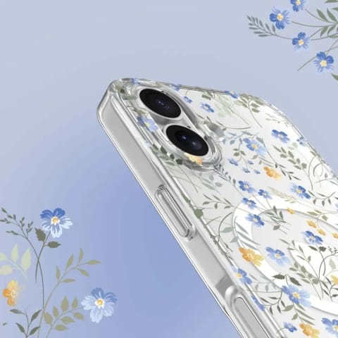 ⁨Etui do iPhone 16e Tech-Protect FlexAir MagSafe Spring Flowers⁩ w sklepie Wasserman.eu