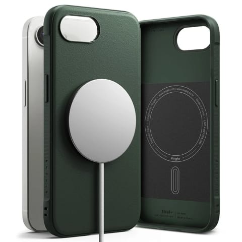 ⁨Etui Ringke Onyx Magnetic MagSafe do iPhone 16e Dark Green⁩ w sklepie Wasserman.eu
