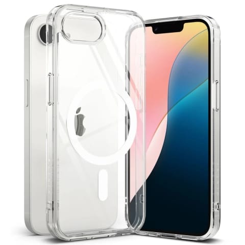 ⁨Etui do iPhone 16e Ringke Fusion Magnetic MagSafe Clear⁩ w sklepie Wasserman.eu