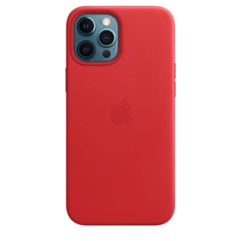 ⁨Etui do iPhone 12 Pro Max Apple Silicone Case MagSafe Czerwone⁩ w sklepie Wasserman.eu
