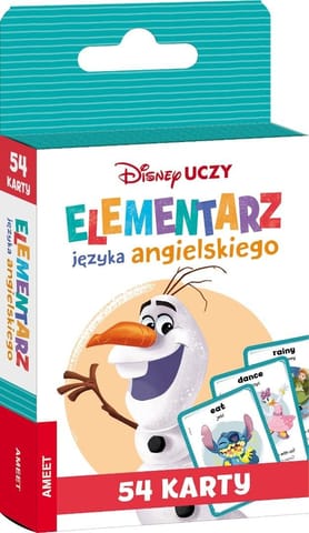 ⁨Disney Uczy. Elementarz języka angielskiego. Karty⁩ w sklepie Wasserman.eu