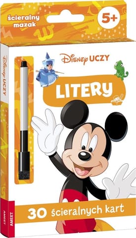 ⁨Disney Uczy. Litery. Karty⁩ w sklepie Wasserman.eu