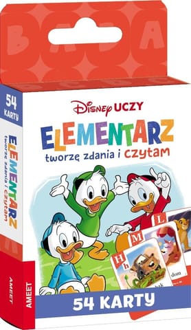 ⁨Disney Uczy. Tworzę zdania i czytam. Karty⁩ w sklepie Wasserman.eu