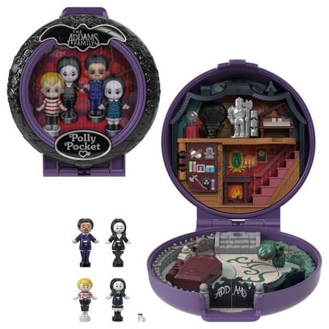 ⁨Polly Pocket Rodzina Addamsów Kolekcjonerski⁩ w sklepie Wasserman.eu